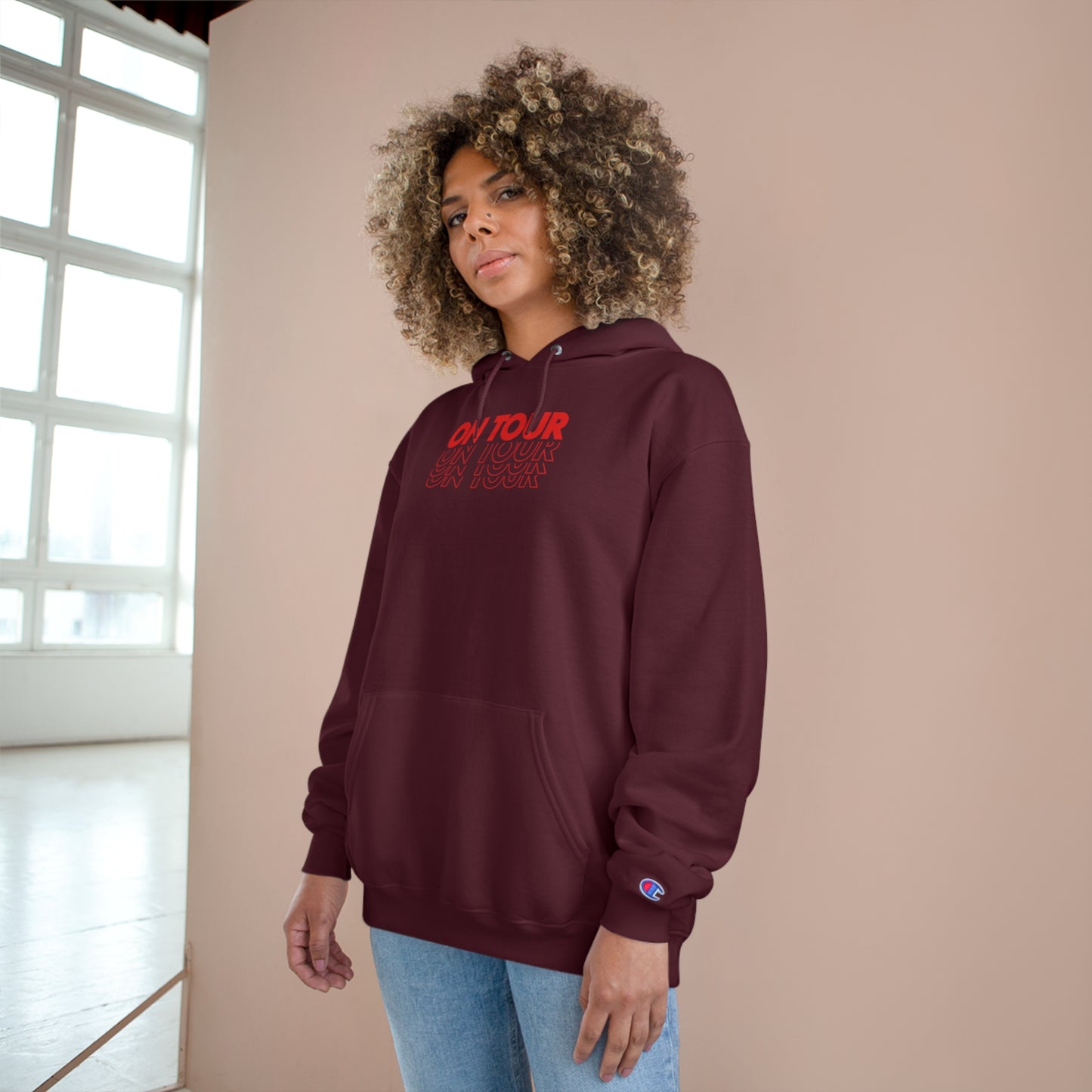 Red Repeat Hoodie