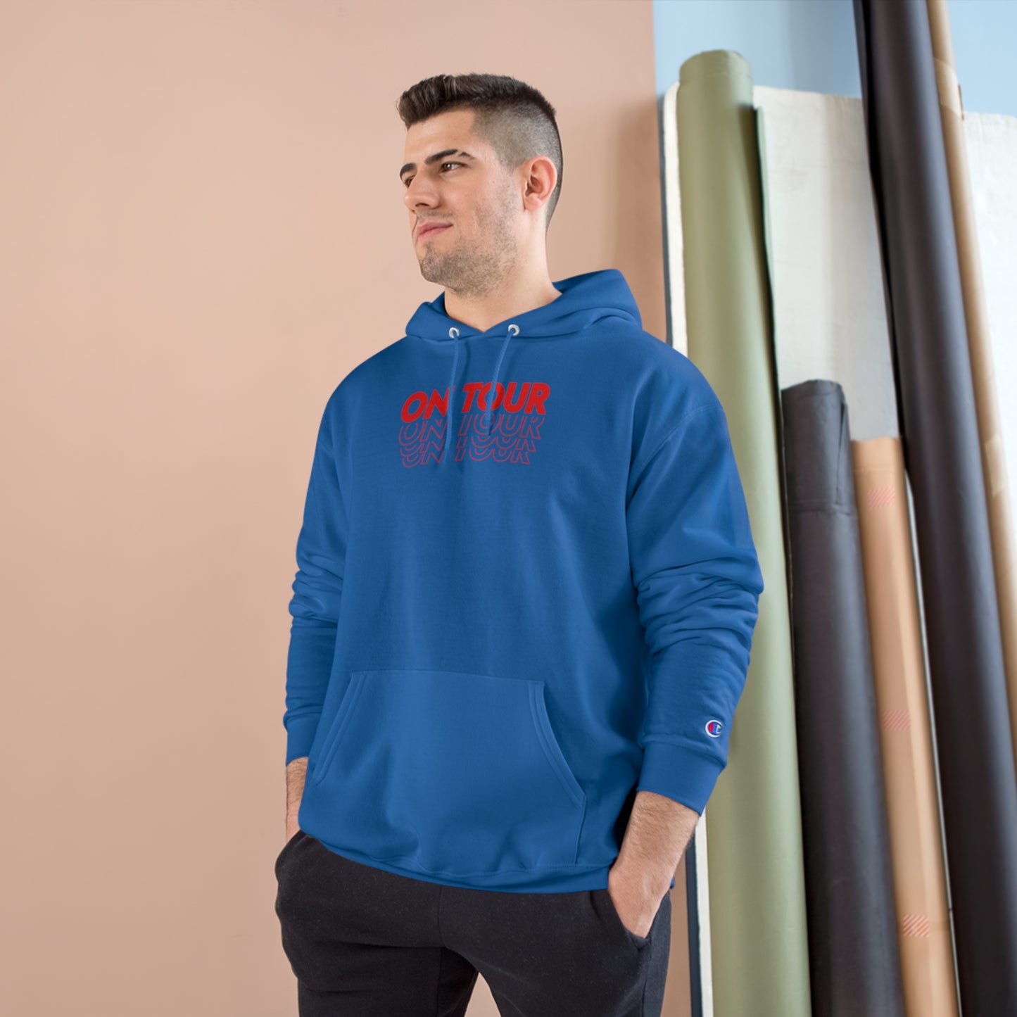 Red Repeat Hoodie